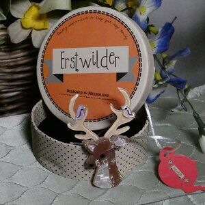 Erstwilder Kind-Hearted Keresh Brooch with Original Box